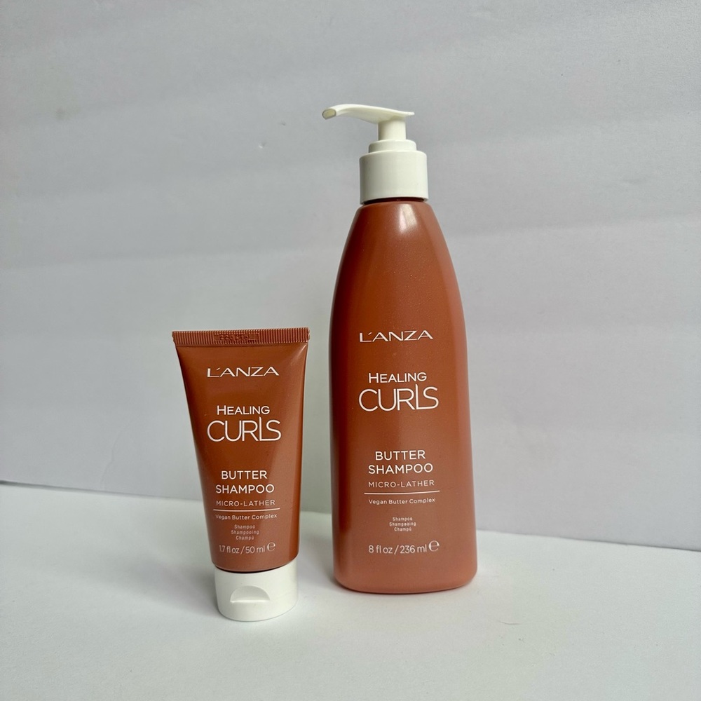 L'ANZA Butter Shampoo Healing Curls + FREE mini